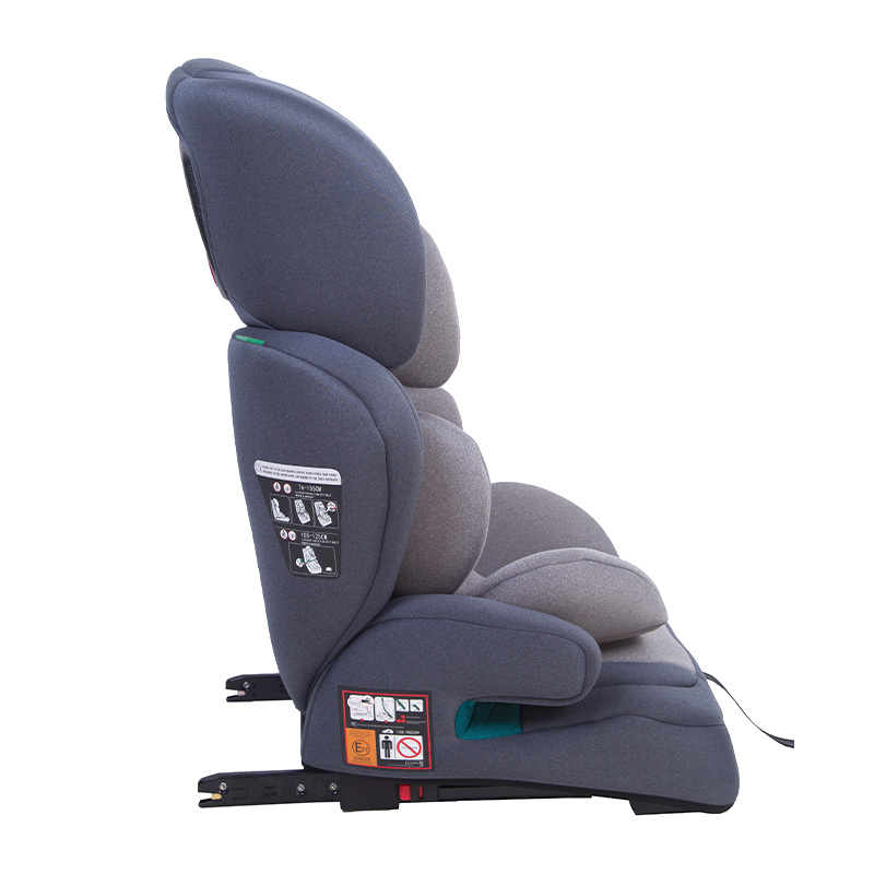 OG301A ISOFIX OEM đáng tin cậy với gối bảo vệ hậu vệ cao cho em bé 76-150cm trẻ em an toàn ghế ngồi ô tô
