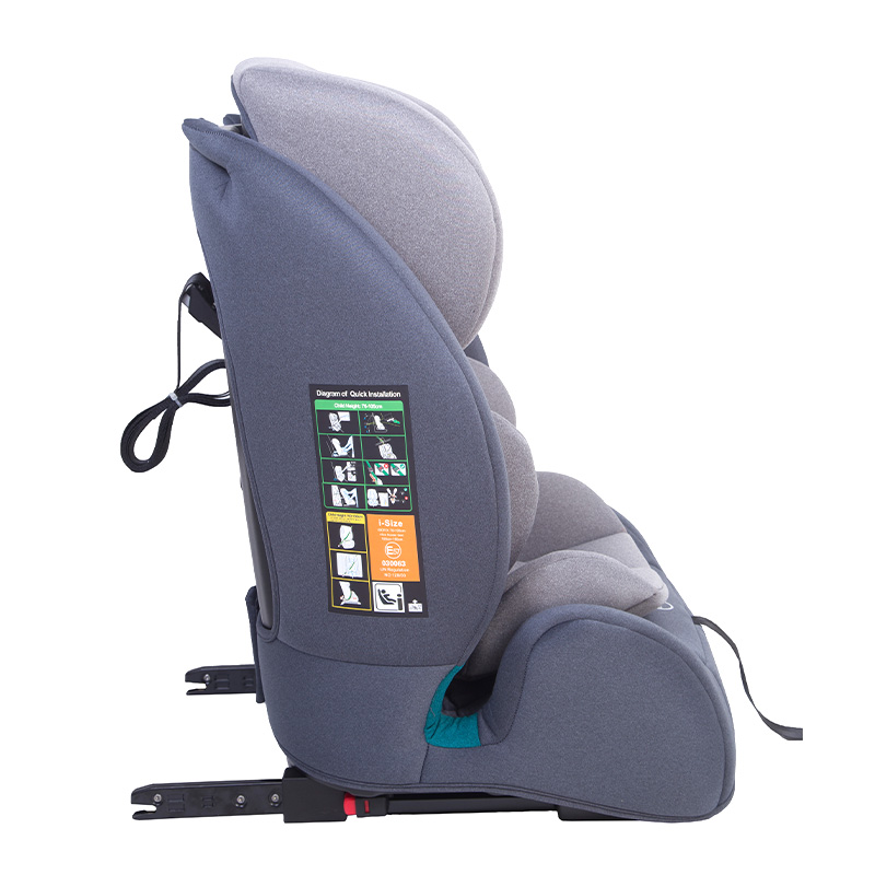 OG302A Cài đặt đơn giản Chất lượng cao cấp 76-150cm Ghế xe trẻ em với isofix và Tether Tether