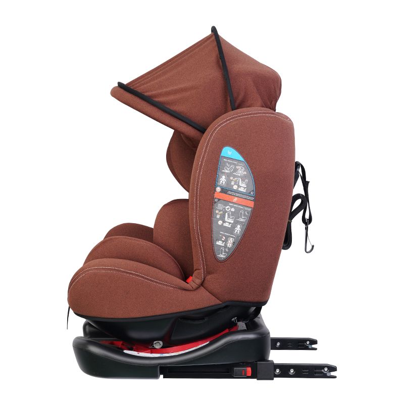 ZK701A Ghế an toàn trẻ em isofix 360 độ nhóm 0123 ECE R4404 cho 0-36kg 0-12 năm