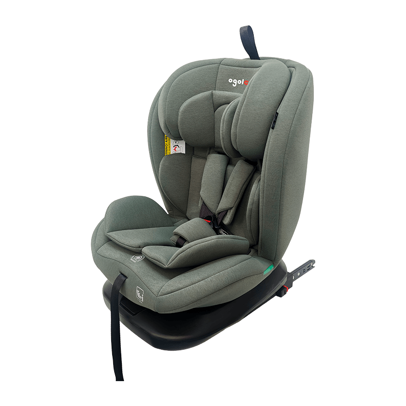 OG801A ECE R129 isize xe hơi trẻ em 40-150cm isofix ghế an toàn trẻ em 360 độ quay lại cho trẻ em