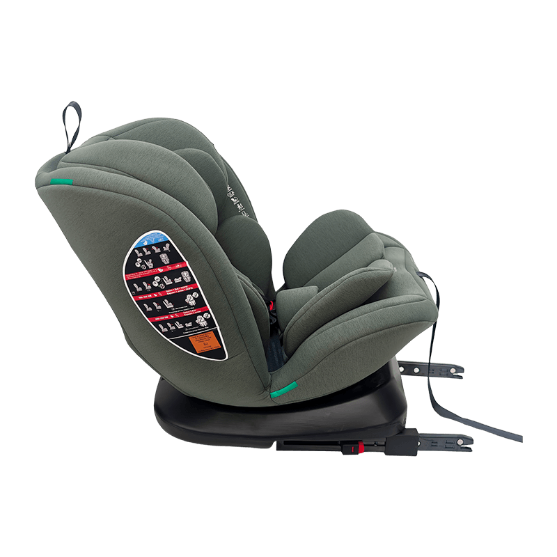OG801A ECE R129 isize xe hơi trẻ em 40-150cm isofix ghế an toàn trẻ em 360 độ quay lại cho trẻ em