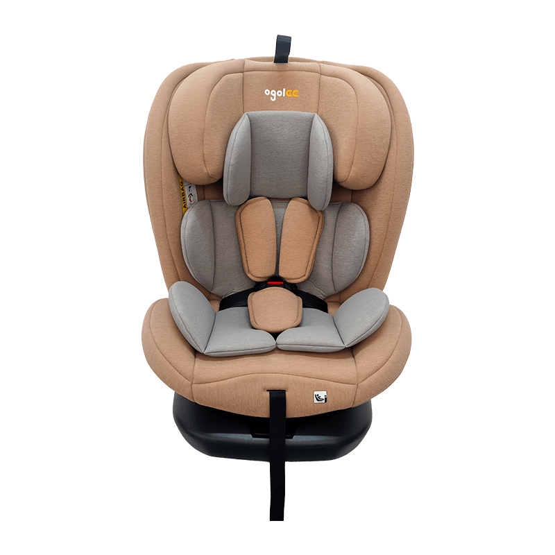 OG801A ECE R129 isize xe hơi trẻ em 40-150cm isofix ghế an toàn trẻ em 360 độ quay lại cho trẻ em